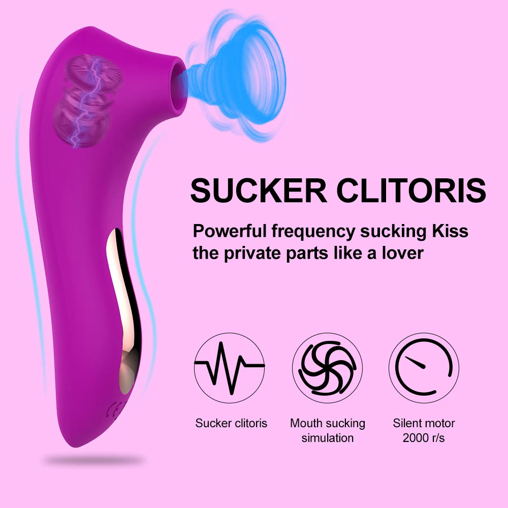 Adult Supplies Sucker Clitoris Sucking Vibrator Female