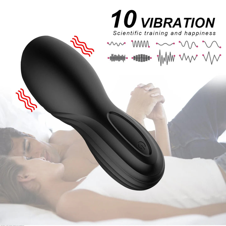 Vibrator Male Masturbator Automatic Oral Climax Sex Glans Stimulate Massager