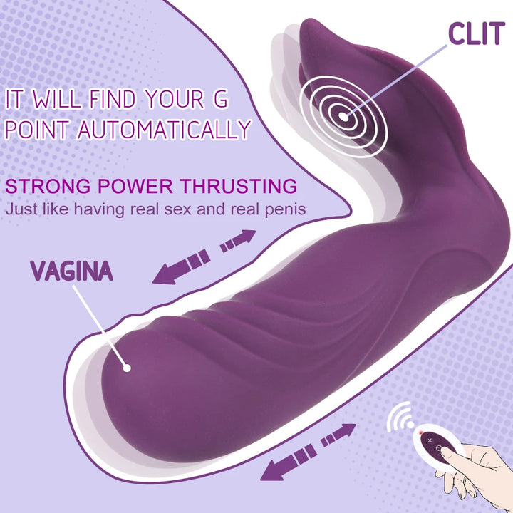 Vaginal Wall G spot Stimulator Clitoris stimulation Wearable Panties