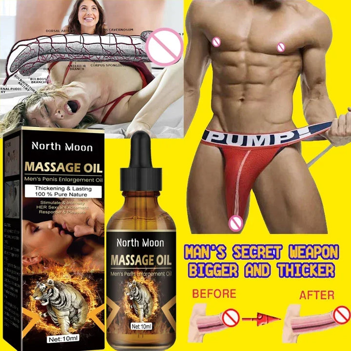 Penis Thickening Growth Man Biggest Enlargement Liquid Cock Erection Enhance Health Care Enlarge Massage Enlargement Oil 10ml