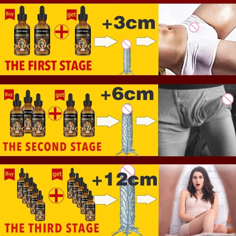 Penis Thickening Growth Man Biggest Enlargement Liquid Cock Erection Enhance Health Care Enlarge Massage Enlargement Oil 10ml