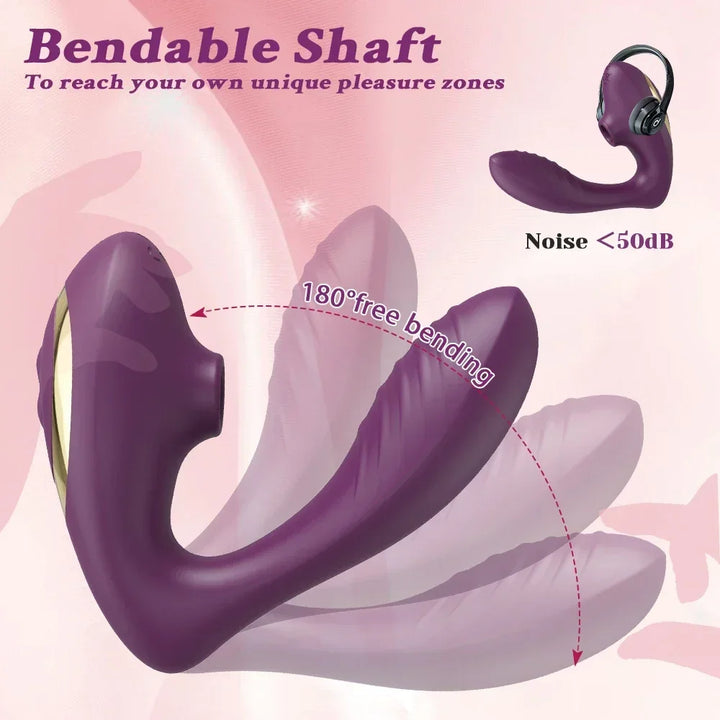 Female Oral Suction Clitoris Stimulator Massage Adults Sex Toys