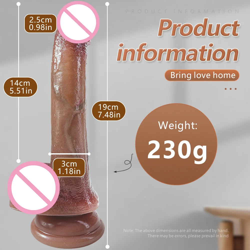 42cm Super Long Dildo Realistic Penis Soft Big Dick Powerful Suction Cup Female Masturbation Silicone Dildos Sexy Toys for Women