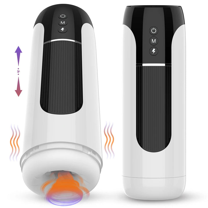 HESEKS 7 Thrusting Vibrations Wearable Automatic Male Masturbators Blowjob Vaginas Adult Masturbation Sex Toys For Men 18