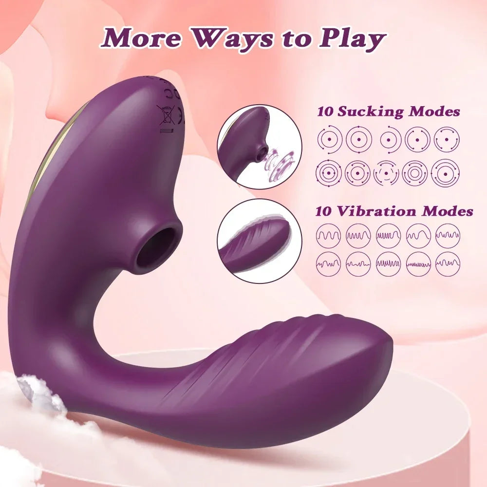 Female Oral Suction Clitoris Stimulator Massage Adults Sex Toys