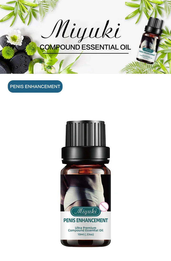 Enlarged oil Natural Solution for Penis Enlargement, Also known As Essential Oil without Side Effects