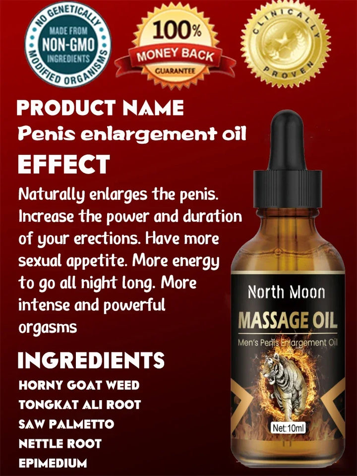 Penis Thickening Growth Man Biggest Enlargement Liquid Cock Erection Enhance Health Care Enlarge Massage Enlargement Oil 10ml