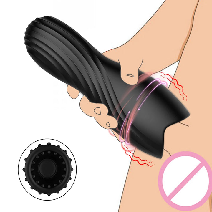 Vibrator Male Masturbator Automatic Oral Climax Sex Glans Stimulate Massager