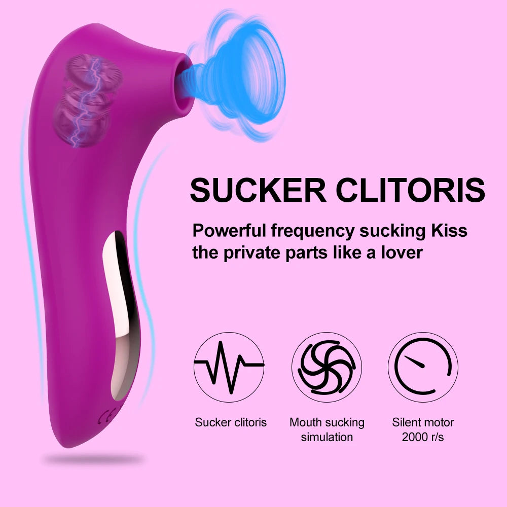 Adult Supplies Sucker Clitoris Sucking Vibrator Female