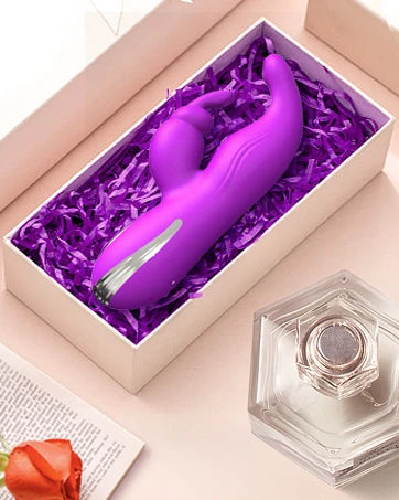 Dual Motor Female Vibrator Clitoral G Spot Rabbit