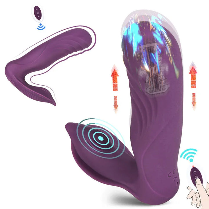 Vaginal Wall G spot Stimulator Clitoris stimulation Wearable Panties